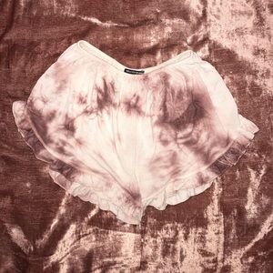 Brandy Melville tie dyed shorts